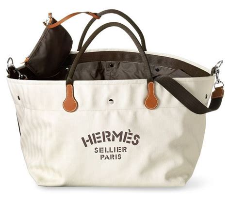 hermes canvas bag review.